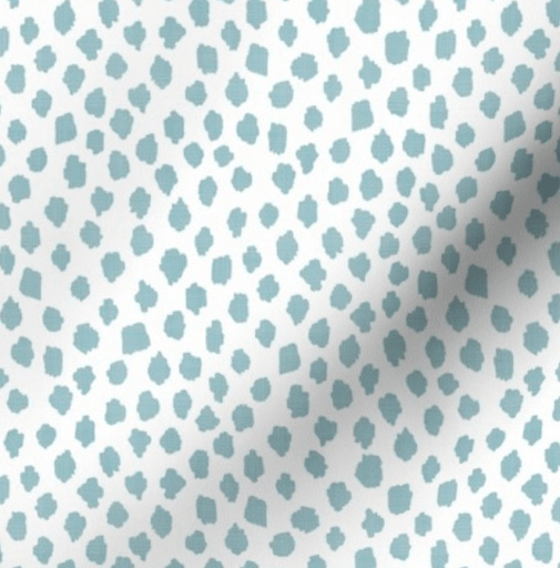 aqua leopard performance velvet swatch - Elle Watkins Rude